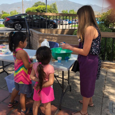 Helping kids by having fun