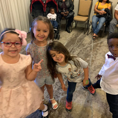 4 kids anxious to perform