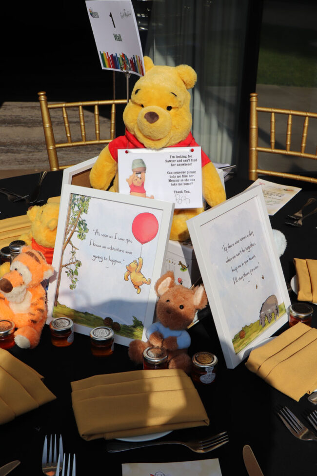 Winnie the pooh Winnie the Pooh center piece decoration