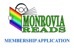 Monrovia Read logo with words Membership Application